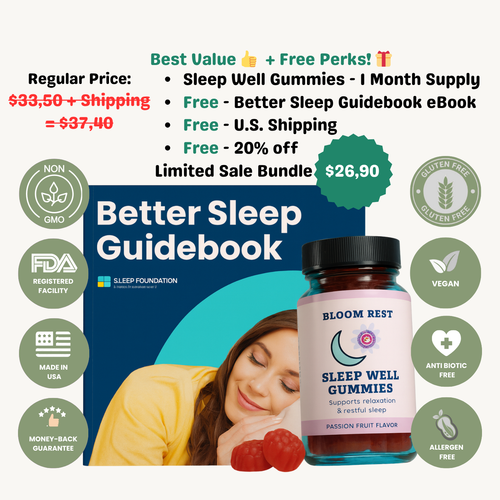 🌙 Better Sleep Starts Tonight. Delicious Gummies. Restful Nights.