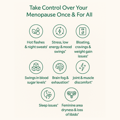 Your Menopause Solution. Stop Hot Flashes and Night Sweats.