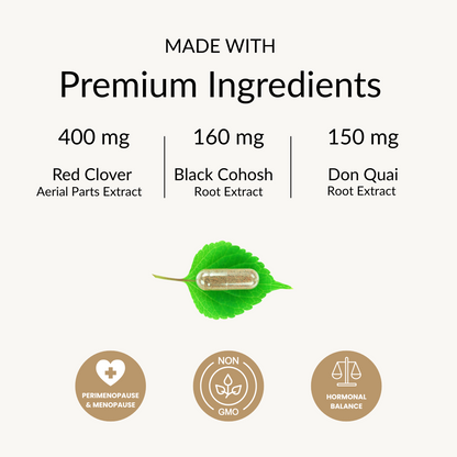 Your Menopause Solution. Stop Hot Flashes and Night Sweats.